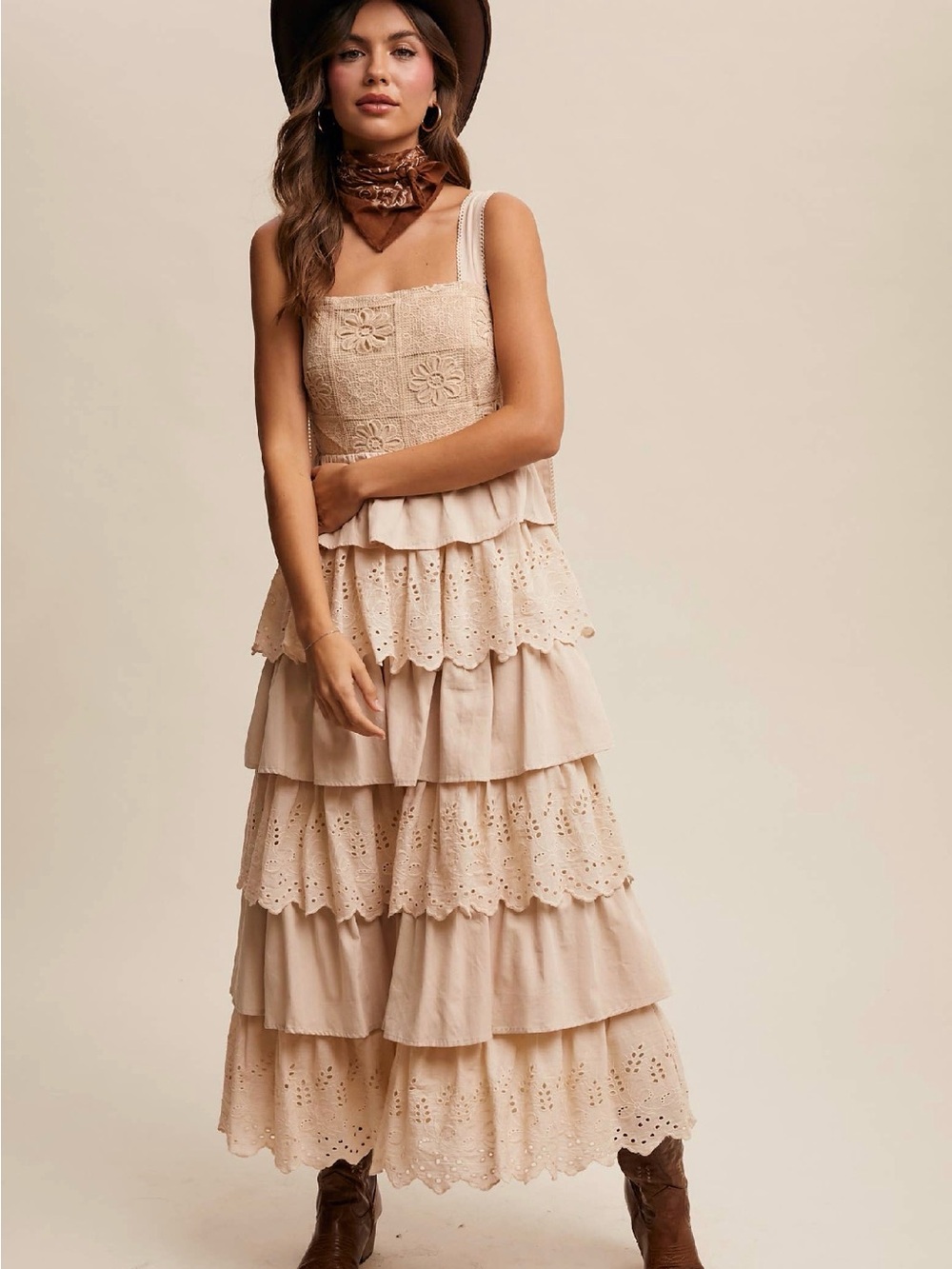 NWT Jolene eyelet cotton dress sz Large